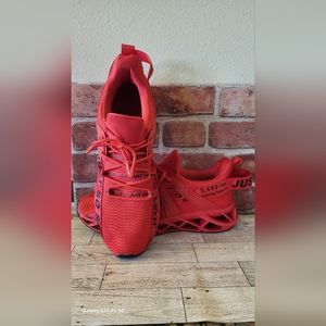 JUST SO SO RED MENS RUNNING SHOES